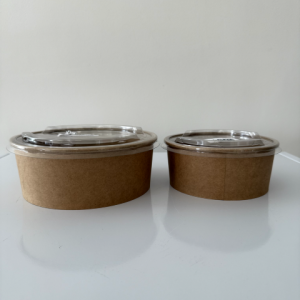 Bols et couvercles pour la vente à emporter Pokepack