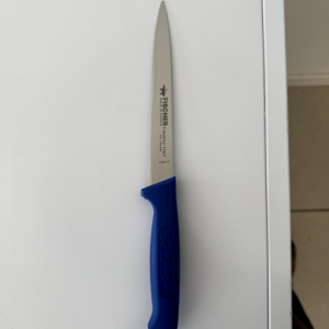 Couteau flet de sole 17cm bleu