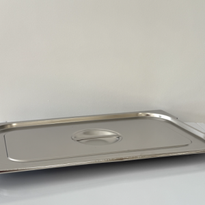 Couvercle inox bac gastro avec poignée