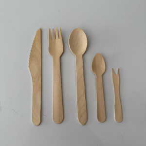 Couverts en bois Servipack