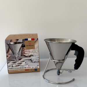 Entonnoir à piston avec pieds 0.8L