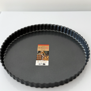 Moule à tarte acier anti-adhesif