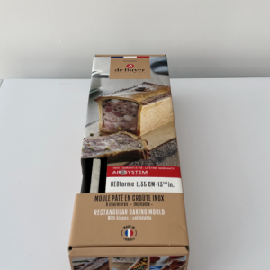 Moule à pâté en croute De Buyer