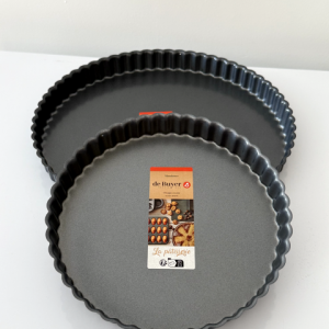 Moule à tarte acier antiadhésif De Buyer