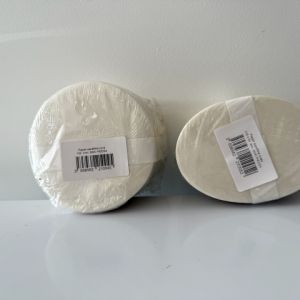 Papier à steak paraffiné 2 faces - rond ou ovale