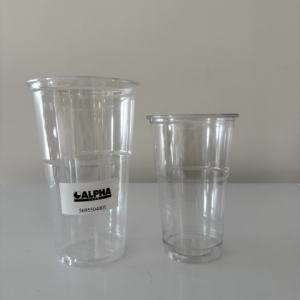 Shakers pour desserts à couvercle séparé Shakipack