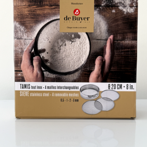 Tamis inox 4 mailles interchangeables