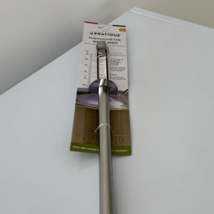 Thermomètre gaine acier inox